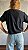 Camiseta Cropped Preta - Imagem 4
