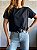 Camiseta Cropped Preta - Imagem 5