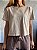 Camiseta Cropped Areia - Imagem 2