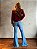 Calça Flare H. W 5 Botões Clara - Imagem 5