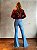 Calça Flare H. W 5 Botões Clara - Imagem 7