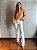 CALÇA RETA LONGA OFF WHITE - Imagem 1