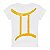 Camiseta Infantil Signos Gêmeos - Imagem 2