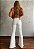 Calça Flare High Waisted Off White - Imagem 8