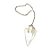 PÊNDULO DE CRISTAL QUARTZO BRANCO TRANSPARENTE - Imagem 1