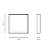 PAINEL SOB QUAD  6W 4000K BIVOLT - Imagem 2