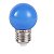 Lâmpada Bolinha G45 2,5W Azul Bivolt E27 - Imagem 1