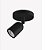SPOT BASE DIRECIONAVEL 7W 6500K PRETO BIVOLT - Imagem 1