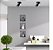 SPOT BASE DIRECIONAVEL 7W 6500K PRETO BIVOLT - Imagem 3