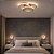 Lustre Led Eclipse Dourado 3 Aros 45W 4000K - Imagem 8