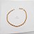 Pulseira masculina Jhonny banhada em ouro 18k - Imagem 1