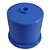 Tampão de Silicone Azul para Galão de Água Mineral (Fermentador) - Imagem 1