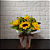 Box Charming Yellow Roses e Girassóis - Imagem 1