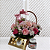 Cesta Pink Heart e Guloseimas - Imagem 1