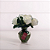 Chamego de 06 Rosas Brancas - Imagem 1