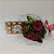 Ramalhete de 03 Rosas Vermelhas e Ferrero Rocher - Imagem 1