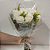 Buquê Tradicional de 12 Rosas Brancas - Imagem 1