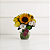 Xodó de Girassóis e Lisianthus - Imagem 1