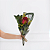Rosa Solitária Decorada - Imagem 1