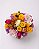 Arranjo Floral Colorido Premium no Vaso - Imagem 2