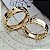 Exclusivo Par de Alianças Dubai em Ouro18k - 5MM - Imagem 2