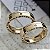 Exclusivo Par de Alianças Dubai em Ouro18k - 5MM - Imagem 1