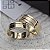 Par de Alianças Geórgia em Ouro18k - 6MM - Imagem 2