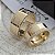 Exclusivo Par de Alianças Havana em Ouro 18k - 9MM - Imagem 3