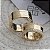 Exclusivo Par de Alianças Havana em Ouro 18k - 9MM - Imagem 1