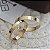 Par de Alianças Barcelona em Ouro18k - 3MM - Imagem 2