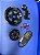 Kit Polia De Motor De Fusca Iron Fort Black - Imagem 1