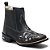 BOTINA TEXANA COUNTRY FEMININA MARROM BORDADO LASER - Imagem 5
