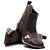BOTINA TEXANA COUNTRY MASCULINA MARROM TIÃO CARREIRO QUADRADA - Imagem 1