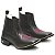 BOTINA TEXANA COUNTRY FEMININA MARROM CAVALO ROSA QUADRADA - Imagem 2