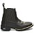 BOTINA TEXANA COUNTRY MASCULINA MARROM BEGE QUADRADA - Imagem 3