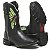 BOTA MASCULINA TEXANA BICO QUADRADO CANO ALTO PRETA COCAR - Imagem 2