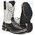 BOTA MASCULINA TEXANA COUNTRY BICO QUADRADO CANO ALTO COURO BOI CAFE JUMP - Imagem 2