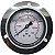 Manometro em aço inox 304 de 2 e 1/2" em painel com borda com conexão traseira de 1/4" - 0 à 200 PSI ou 13 BAR/KGF - Imagem 1
