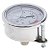 Manometro em aço inox 304 de 2 e 1/2" em painel com conexão traseira de 1/4" - 0 à 100 PSI ou 7 BAR/KGF - Imagem 2