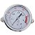 Manometro em aço inox 304 de 2 e 1/2" em painel com conexão traseira de 1/4" - 0 à 200 PSI ou 13 BAR/KGF - Imagem 1