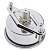 Manometro em aço inox 304 de 2 e 1/2" em painel com conexão traseira de 1/4" - 0 à 240 PSI ou 16 BAR/KGF - Imagem 3