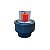 Rotâmetro linha LZM40GB vazão - 13,21 a 92,46 GPM / 50 a 350 LPM / 3.000 a 21.000 LPH / femea 1 e 1/2" - Imagem 3