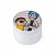 Dichavador Metal Rick and Morty 37x50mm - Branco - Imagem 1