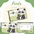 Cartao do SUS PANDA VERDE E TRIBAL ROSA - Imagem 1