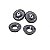 Kit Batente Amortecedor Traseiro Volvo Xc40 Moment T5 2020 31451675 - Imagem 2
