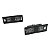 Luz Placa Audi A5 Plus 190cv 2019 8W6943021A Par - Imagem 1
