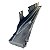 Moldura Caixa Ar Spoiler BMW X1 2016 2017 2018 2019 Direita - Imagem 3