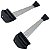 Rack Teto Volvo XC90 2017 2018 2019 2020 2021 2022 Kit - Imagem 4