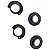 Calço Molas Borracha BMW X1 2017 2018 2019 Traseiras Kit - Imagem 1