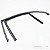 CANALETA EXTERNA TRASEIRA ESQUERDA MERCEDES C 43 AMG W205 2018 A2057355300 - Imagem 1